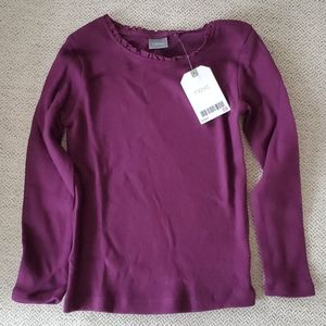 Brand New plum long sleeve shirt